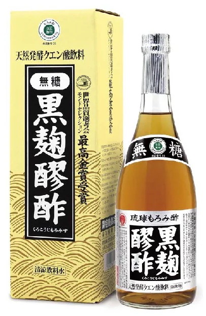 ヘリオス酒造 黒麹もろみ酢（無糖) 720ml瓶 12本入り 送料無料
