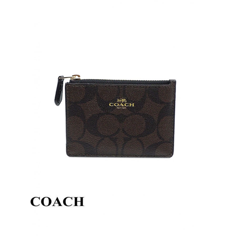 コーチミニスキニーシグネチャーカードホルダー F16107 IMAA8