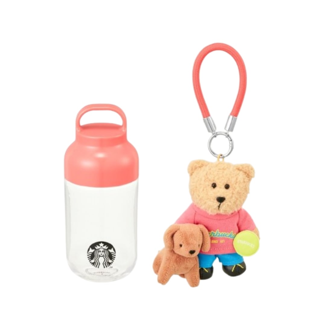 アクティブ散歩ボトルベアリスターキーチェーン