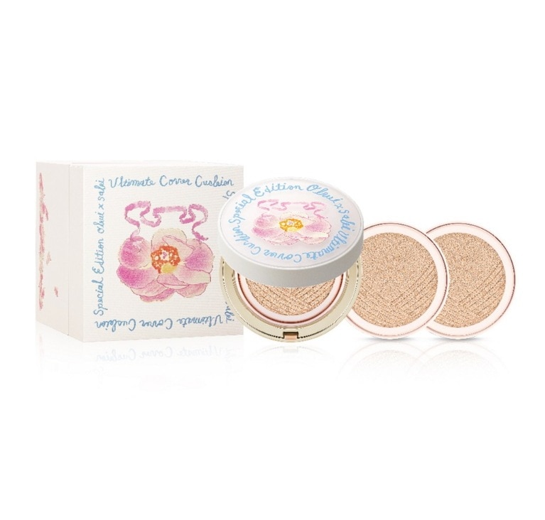 [韓国正規品]オフィ アルティメット カバー リフティング クッション フラワー エディション 01号 ミルクベージュ 15g + アルティメット カバー リフティング クッション リフィル 15g 7,412円
