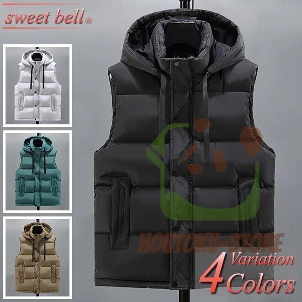ダウンベスト メンズ ブランド フード脱着 ゴルフ ビジネス カジュアル 春 秋 冬 おしゃれ 大きいサイズも多数
