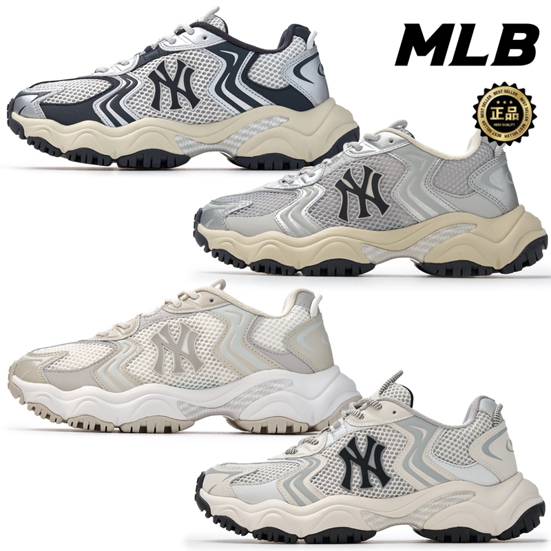 3ASHW075N Cargo Chunky NY 厚底スニーカー メッシュ 軽量 韓国 コーデ提案 デニム カーゴ Y2K ダッドスニーカー ボリュームソール ストリート ランニング