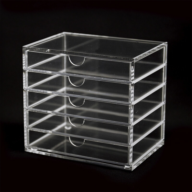 収納 5段引き出し アクリルケース A6 CRC8303