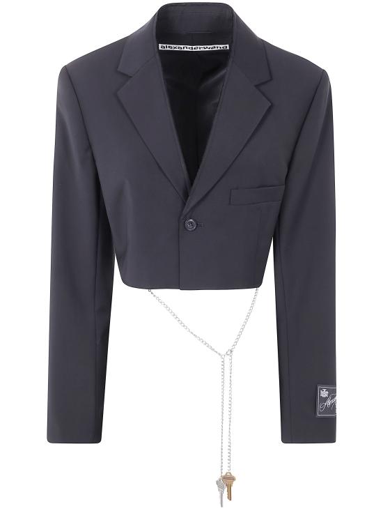 ALEXANDER WANG Women Suit Jackets 1WC3252680 001 BLACK