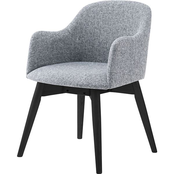 ダイニングチェア 約幅50cm グレー 天然木 アッシュ リビング インテリア家具 生活家具 リビング家具 完成品