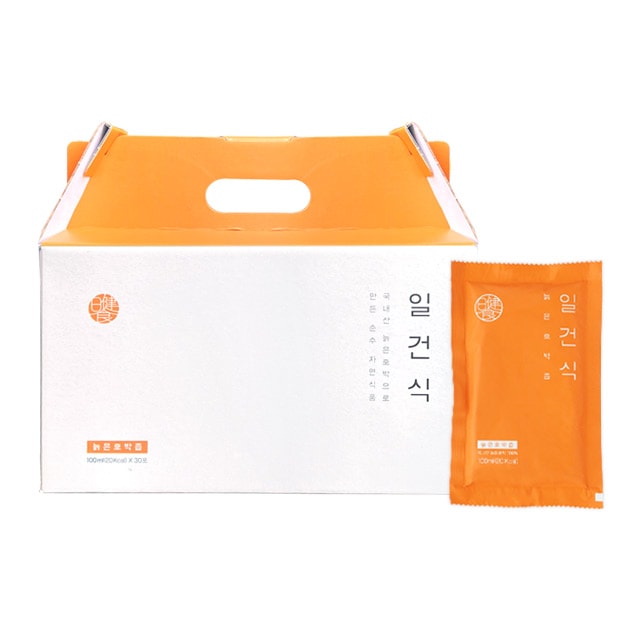 一乾食/ カボチャ汁 90ml 30個/韓国発送