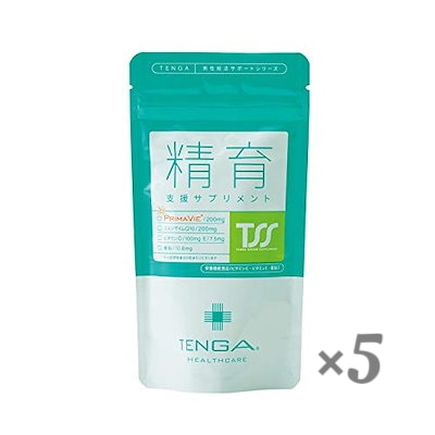 TENGA(テンガ)精育支援サプリメント 120粒入 　５個　セット