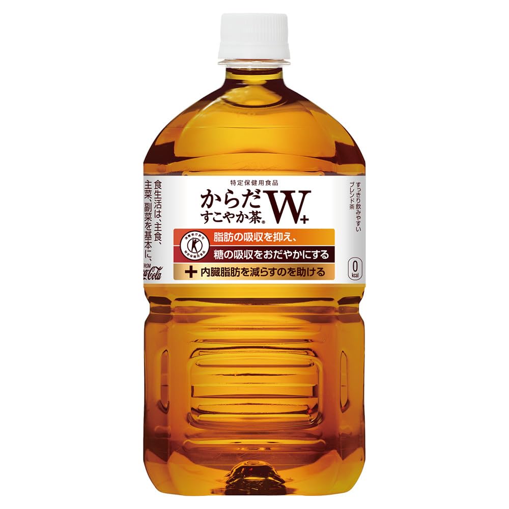 [トクホ] コカ・コーラ からだすこやか茶W 1.05LPET×12本