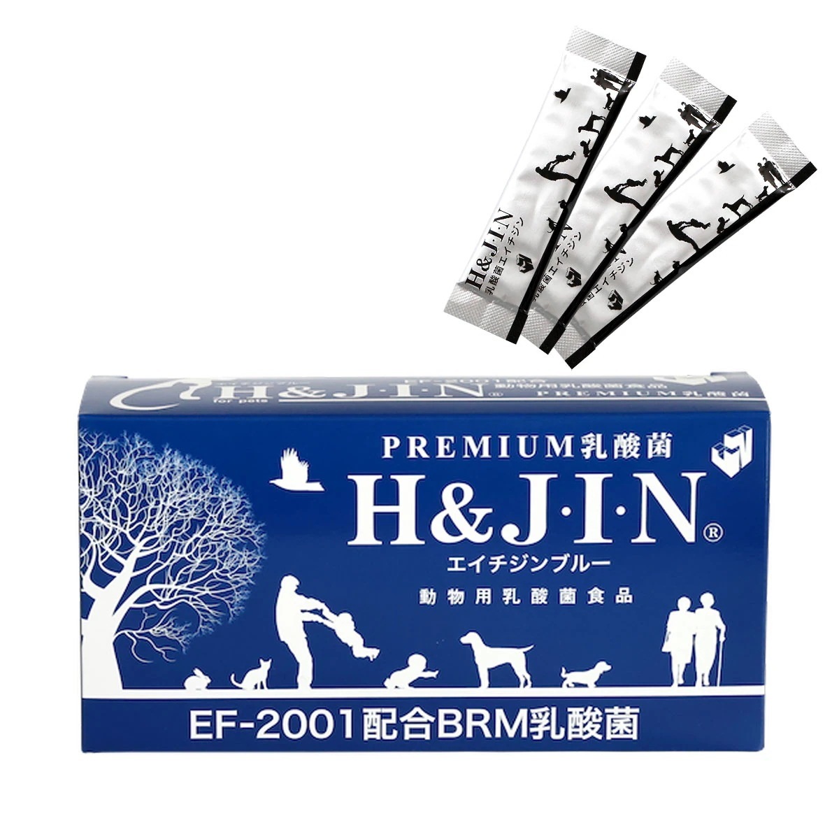 Premium 乳酸菌H＆JIN （動物用90包）