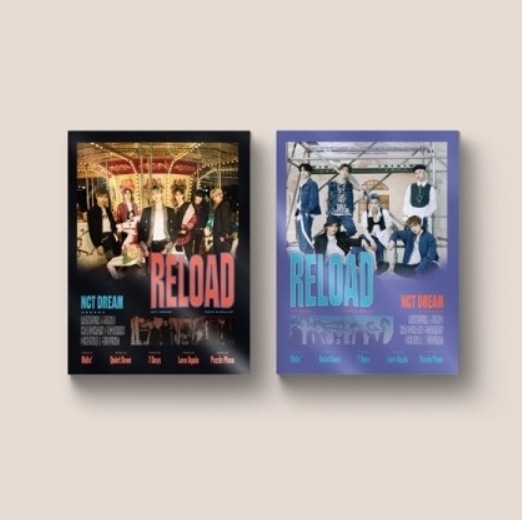 [el359] NCT DREAM Reload NCTドリーム リロードフォトブックバージョン_バージョンランダム発送_未開封新品
