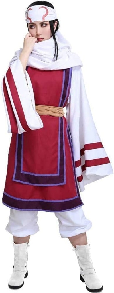 キングダム 羌 きょうかい プリント模様付きコスプレ衣装風 コスチューム 仮装 変装 文化祭