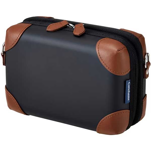 （まとめ買い）カルシェット ポーチ 小物/ペン収納 黒 5909-BK [x3]その他 バッグ
