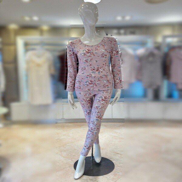 LG9277S_ トップスとボトムスの女性用肌着セット