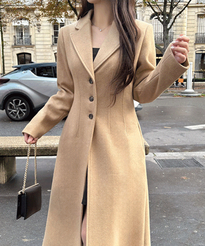 ウールライン ロング コート 10,530円