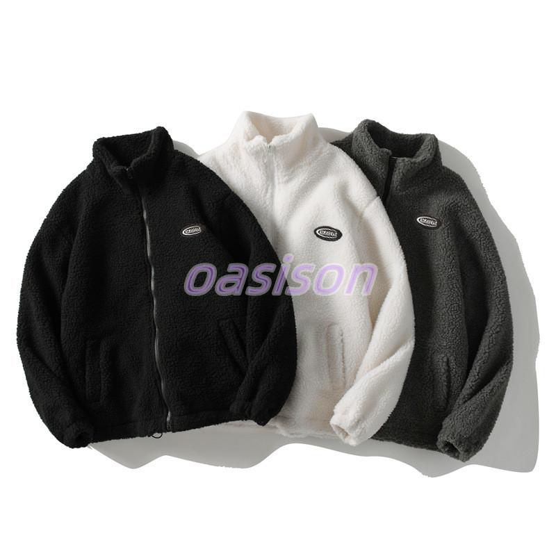 ボアパーカー メンズ ボアジャケット ボア 暖か アウター 防寒 もこもこ ボアブルゾン フリースライン ジャンパー ビッグシルエット