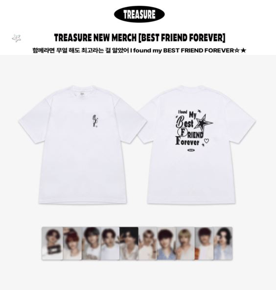 【TREASURE】 - [BFF] TREASURE T-SHIRT_TYPE 2