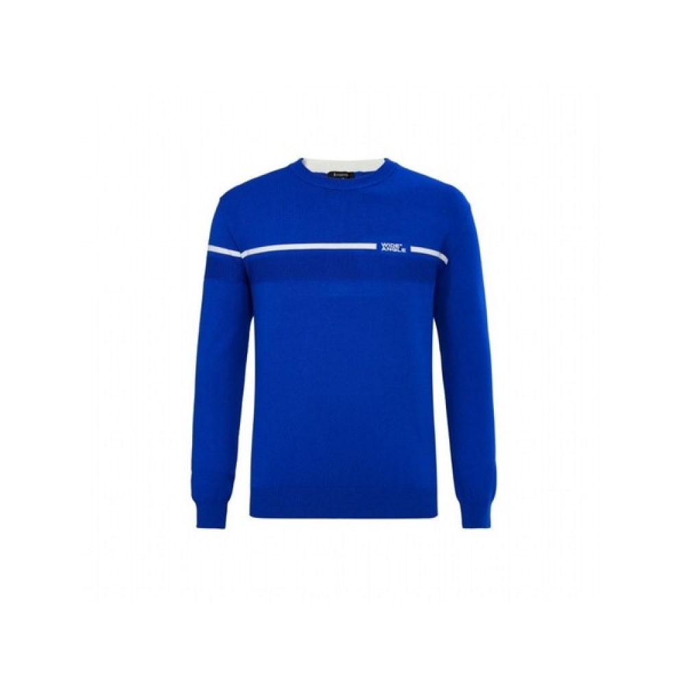 (ワイドアングル) TO カラーラインラウンドネックセーター M_WMP25K91B6