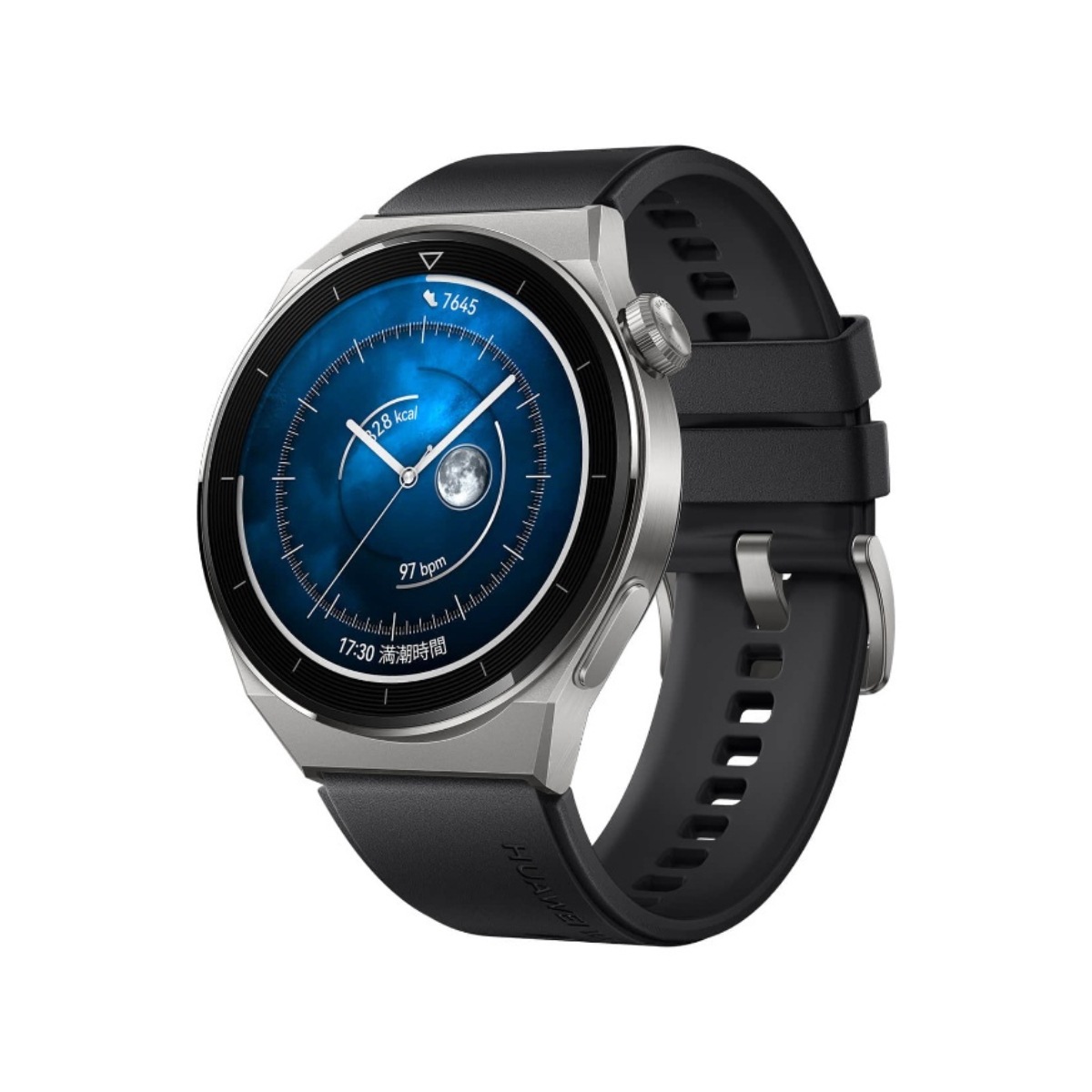 WATCH GT 3 Pro 46mm ODN-B19-BK スマートウォッチ 正規品 サファイヤガラス アクティブモデル ブラック　55028476