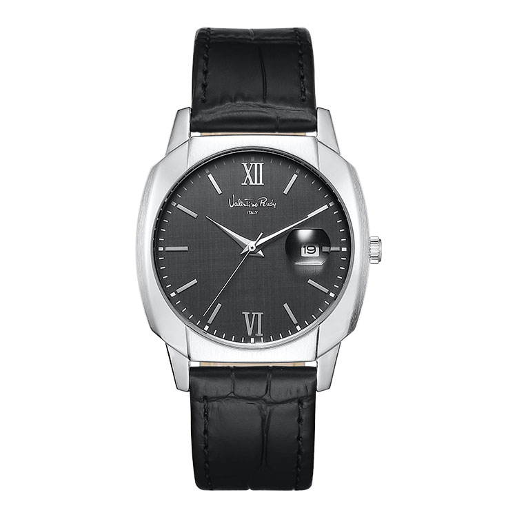 VR1119A-BKBK M mens leather watch 5,863円