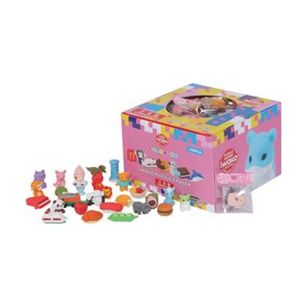 （まとめ）イワコー けしごむコレクション いろいろERCOL003 1セット（100個）(×3セット)