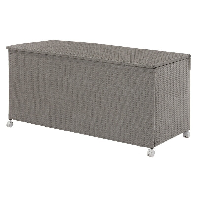 収納庫（グレー）　RUD-2430GY樹脂製なのでお手入れ簡単ベランダやお庭の収納に