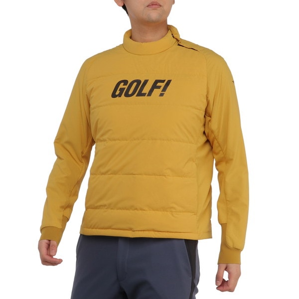 返品交換不可 大特価 MIZUNO ミズノ 発熱素材 ブレスサーモテックライニングプルオーバー メンズ ゴルフ 長袖シャツ E2MEA50442「RS2406」