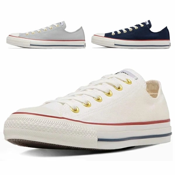 ALL STAR TRICOLINE OX オールスター トリコライン OX レディース メンズ スニーカー シューズ ホワイト ライトグレイ ネイビー /RS/ST