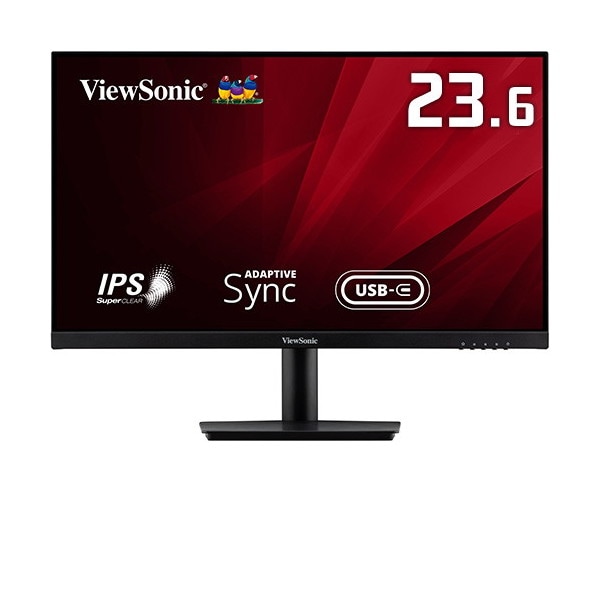 VA2409-MHU-7 23.6型ワイド液晶ディスプレイ/19201080/HDMIUSB Type-CD-sub/ブラック/スピーカー/フルHDIPSパネルチルト