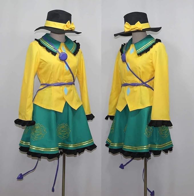 地霊殿 古明地こいし コスプレ衣装お盆舞台服 ハロウィン クリスマス 仮装 プレゼント 祭り 変装