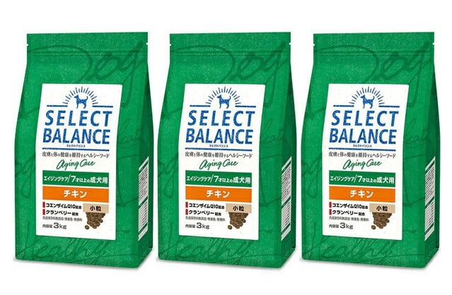 セレクトバランス エイジングケア ラム 小粒 7才以上 成犬用 7kg