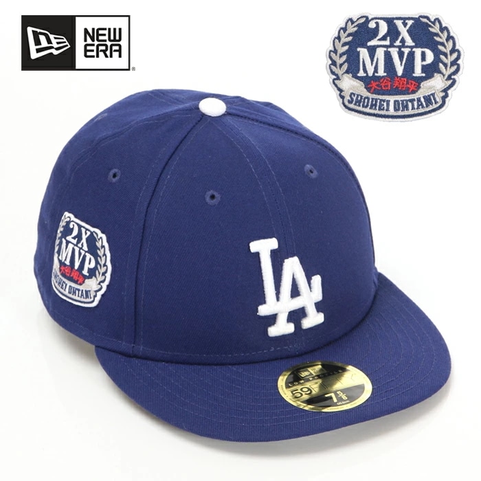 【大谷翔平選手モデル】ニューエラ 59FIFTY 限定 キャップ 帽子 メンズ レディース キッズ NEW ERA LA ドジャース 2X MVP MLB Authentic CAP Los Ange 7,030円