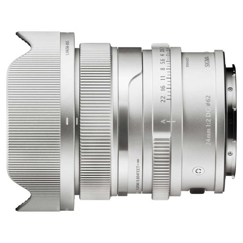 シグマ　カメラレンズ 24mm F2 DG Contemporary ［ライカL / 単焦点レンズ］ シルバー　24MMF2DG