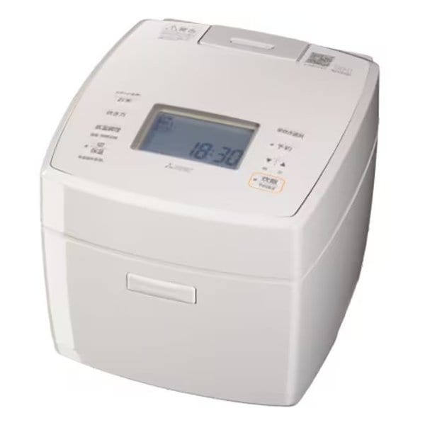IHジャー炊飯器 ダブル備長炭コート/熾火 おきび /2層厚釜/5.5合炊き/白亜麻 NJ-VS10H-W