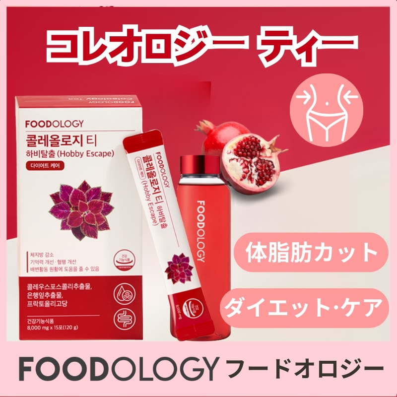 フードオロジー飲むダイエットコレオロジーティー2個120g / サプリ/ダイエット/血糖ケア/体脂肪減少/ハービー脱出