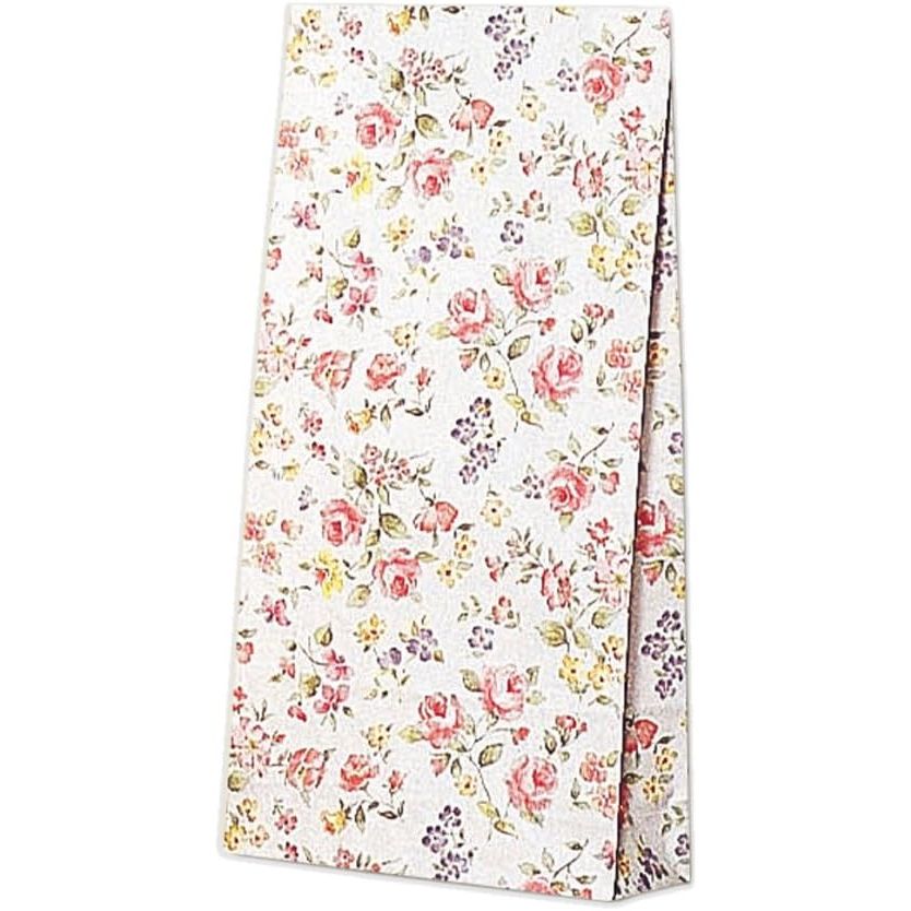 （まとめ買い）シモジマ HEIKO 紙袋 角底袋 ファンシーバッグ S4 ロマネスク 100枚 幅160xマチ65x高320mm 003086400 [x3セット]