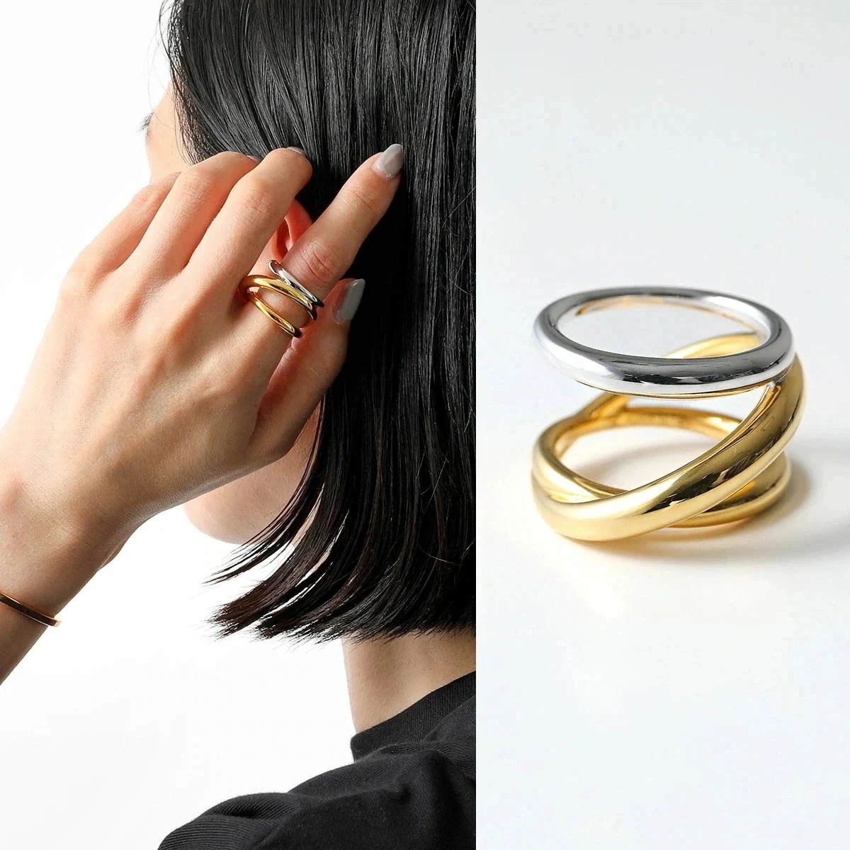 Charlotte Chesnais シャルロットシェネ リング BAGUE TRIPLET トリプレット 22BA045VEAR レディース 指輪 アクセサリ 【ts】