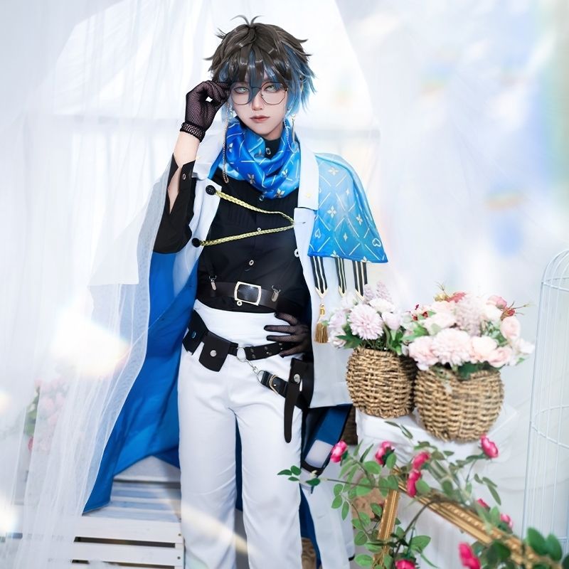 バーチャルアナウンサー虹社cosエクイランド (ike eveland) c服コスプレハロウィーン化粧舞踏会演出服