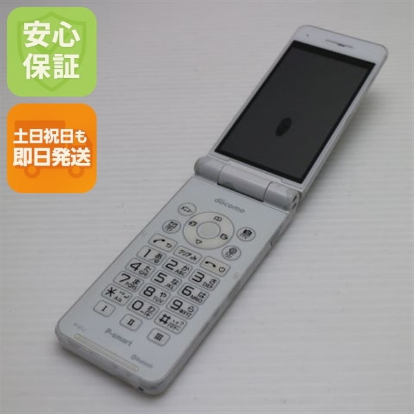 良品P-01J P-smart ケータイ ホワイト ガラケー DoCoMo Panasonic 60