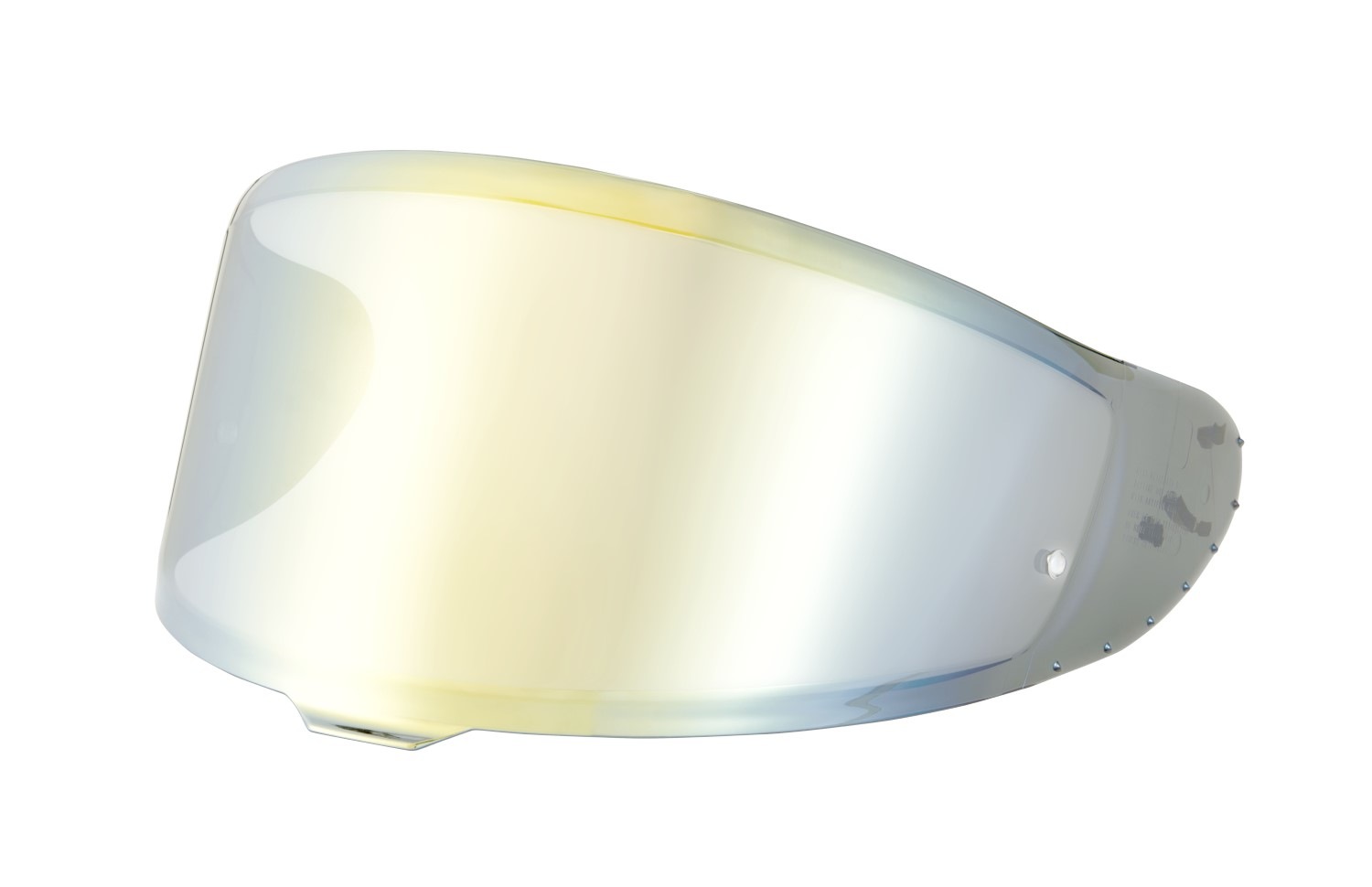 山城(yamashiro) EXTRA SHIELD(エキストラシールド) バイク用 ミラーシールド CWR-F2 メロースモーク/ゴールド 【Z-8対応】 EX124800