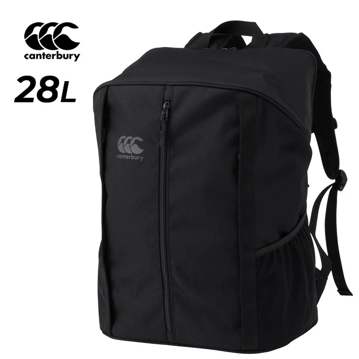 リュック バックパック 28L フロントジップ デイパック ラグビーバッグ 35リットル コーデュラ 丈夫 耐久性 鞄 スポーツバッグ ワンポイント シンプル ブランド かばん/AB025772