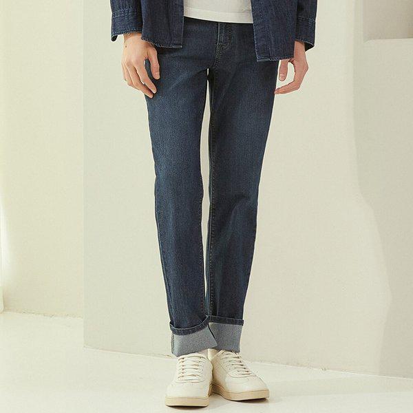 男性ライクラストレッチデニム_インディゴ
