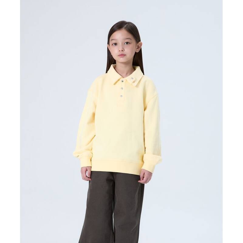 Nau キッズ ワーケーション スウェット パーカー Lemon 496380