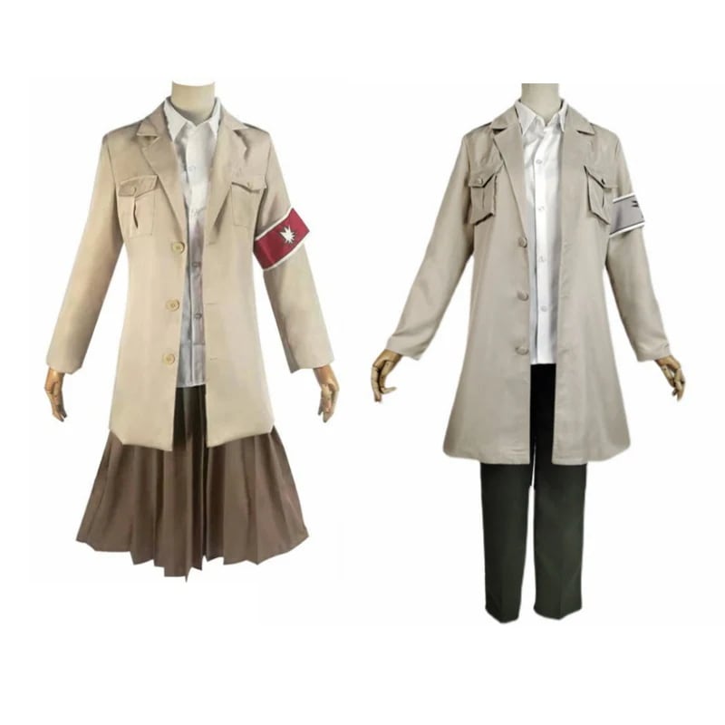 進撃の巨人COS服調査兵団エルディア人レナブラウンピクシーコスプレコート