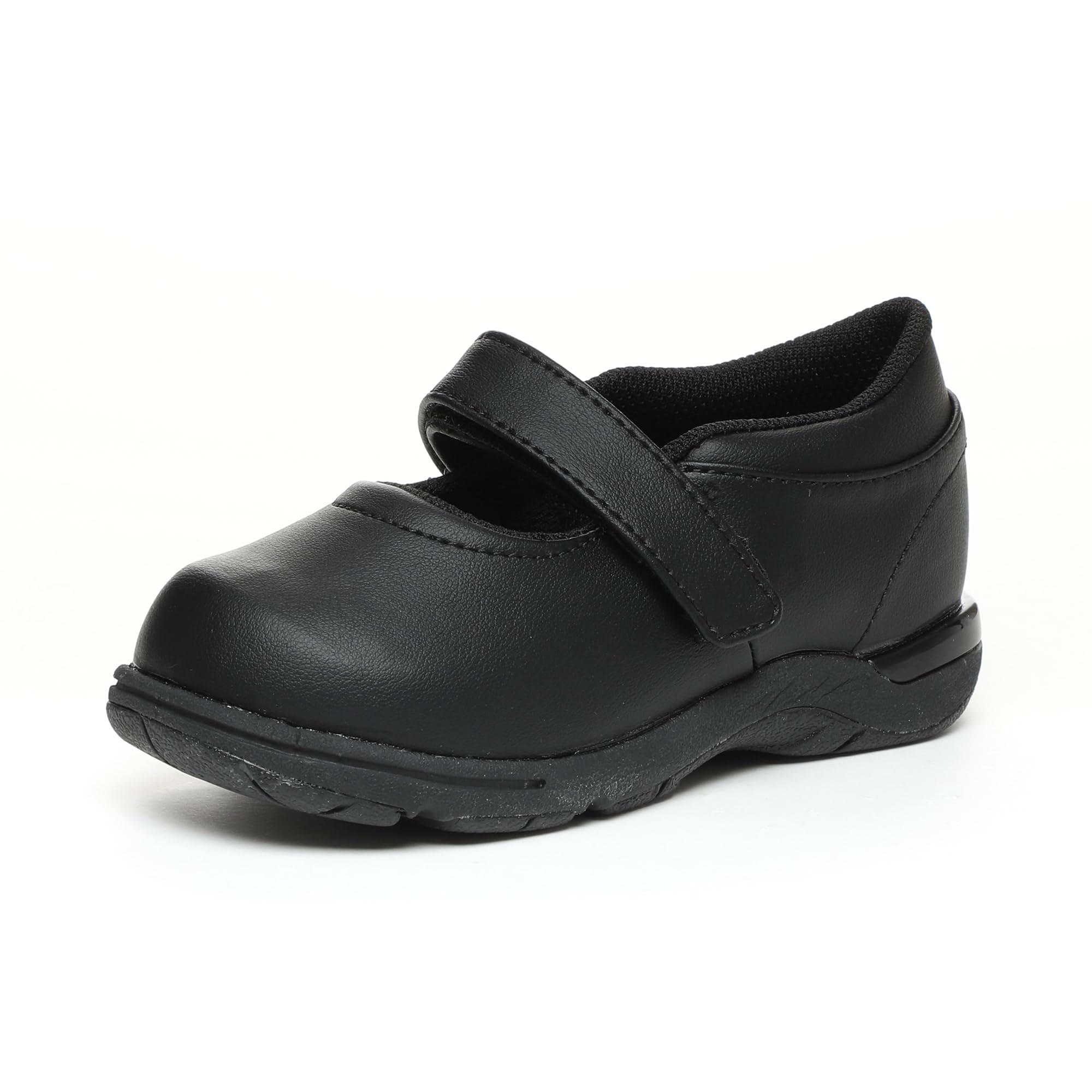 当日発送 [キャロット] メリージェーン フラットシューズ フォーマルシューズ マジック 14~24.5cm 女の子 キッズ CR C2088 ブラック 22.0 cm 2E