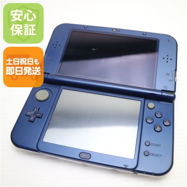 良品Newニンテンドー3DS LL メタリックブルー game 任天堂 47