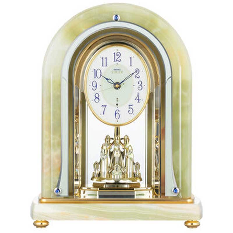 セイコー　置時計 ( エムブレム) ［電波自動受信機能有］　HW203M