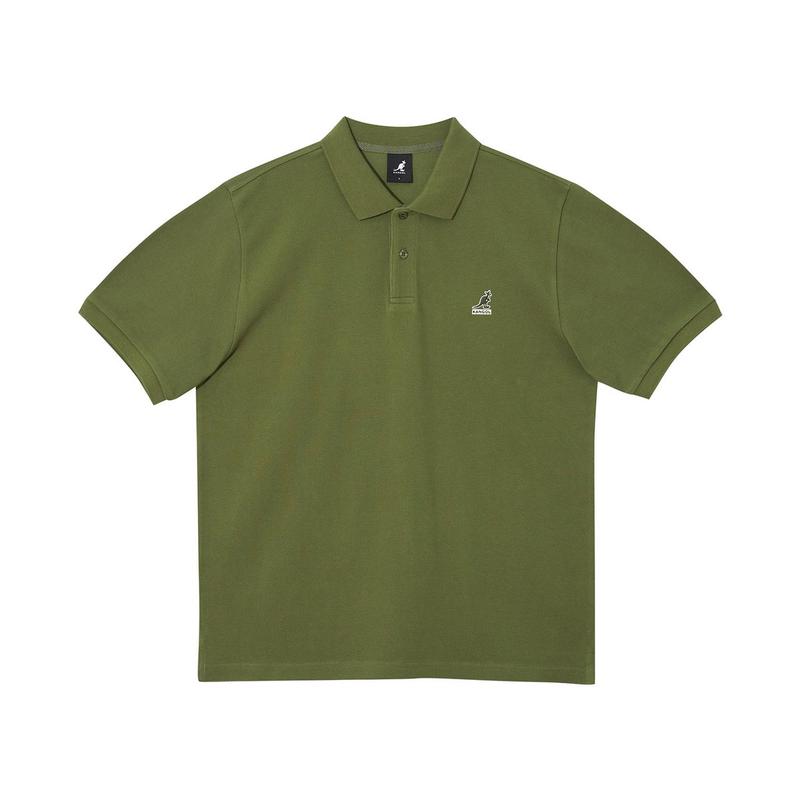 エッセンシャルピケシャツ 1727 オリーブ