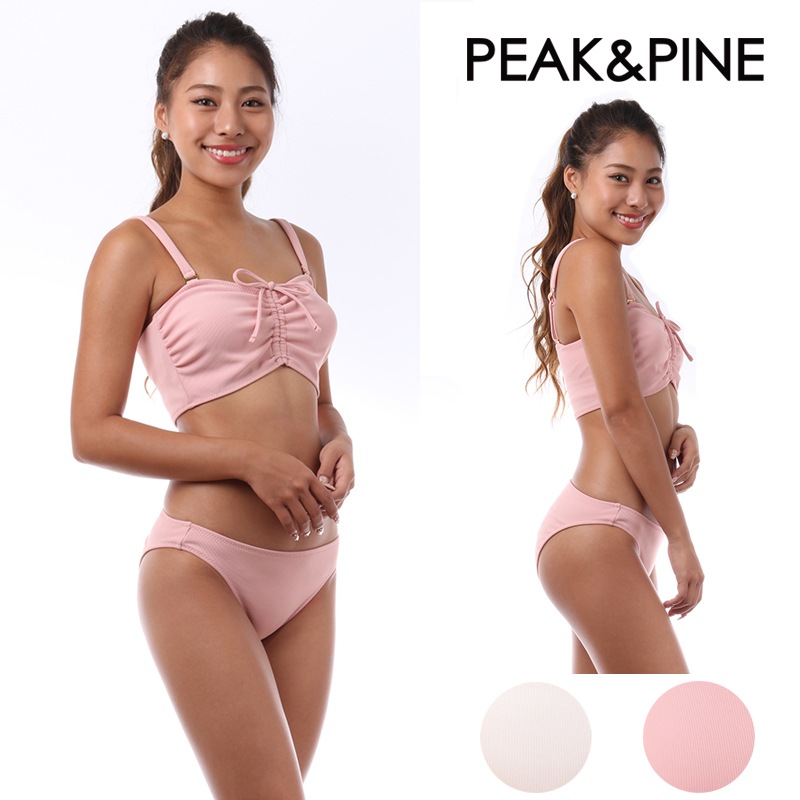 E*5様 PEAK&PINE リブ素材 ビキニ上下&水着用ショーツ＆ラッシュガー E*5様 PEAK&PINE リブ素材 ビキニ上下&水着用ショーツ＆ラッシュガー
