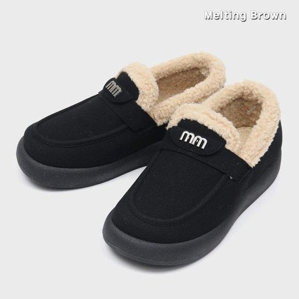 女性冬の毛皮の靴 スエードの靴 SS87