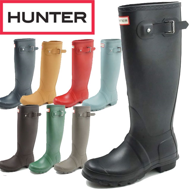 ハンター HUNTER レディース WFT1000RMA WOMEN ORIGINAL TALL オリジナルトール レインブーツ レインシューズ 雨の日 ロング丈 ロングブーツ